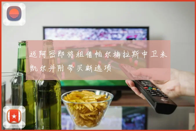 迈阿密即将租借帕尔梅拉斯中卫米凯尔并附带买断选项